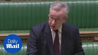 EU actions over Irish border 'eroded trust', says Michael Gove