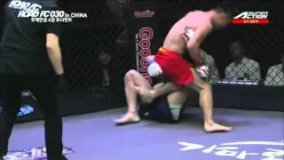 XIAOMI ROAD FC 030 Alatengheili defeats Sasaki Fumiya by TKO