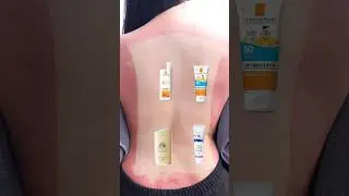 В поисках лучшего солнцезащитного крема #larocheposay #sunscreentest #anessa #roundlab #kbeauty