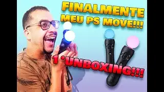 UNBOXING PS Move de ps3 e conectando no ps4