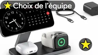 🏆 TOP 3 MEILLEUR STATION DE RECHARGE IPHONE 2025 🔋