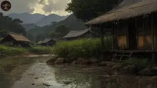 Sağanak Yağmur Sesi ve Yağmur Manzarası 💧REKLAMSIZ💯 I Thunder, Falling Rain and Relax Ambiance🍃#rain