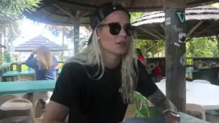 Visiting Ashlyn Harris's Favorite Lunch Spot in Satellite Beach, FL