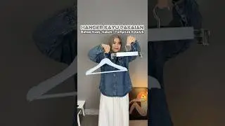 Hanger kayu super kokok anti rayap #hanger #hangerbaju #gantunganbaju #gantunganbajumurah #foryou