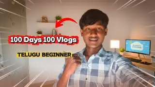 100 days 100 volgs #challenge #teluguvolgs #youtube 
