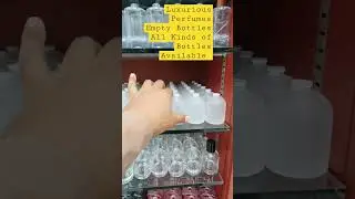 Luxurious Perfumes Empty Bottles All Kinds of Bottles Available ||Fragrances & Room spray  Shop