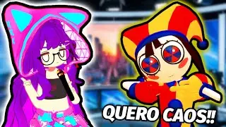 POMNI do MAL tentou HACKEAR MEU CÉREBRO AO VIVO 😱 | LOKINHAAH 