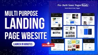 One Page SaaS, Software, Creative Agency Landing Website | Akpager - Multipurpose Landing Page Theme