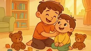 Chanson pour enfants : L&rsquo;amour entre fr&egrave;re et s&oelig;ur 💛 | Comptine &eacute;ducative en fran&ccedil;ais