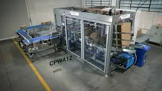 CPWA12 wrap-around case packer for bags | Senzani Brevetti