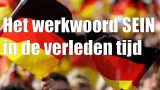 Het werkwoord SEIN in de verleden tijd