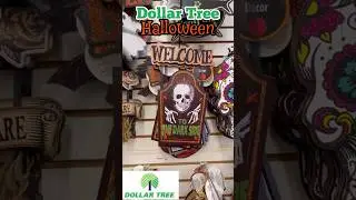 DOLLAR TREE | 🎃 HALLOWEEN DECORATIONS 🎃 Shop With Me! 🕷️