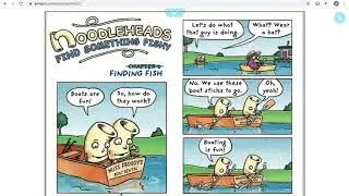 Noodleheads:   Find Something Fishy  By Tedd Arnold Martha Hamilton And Mitch Weiss