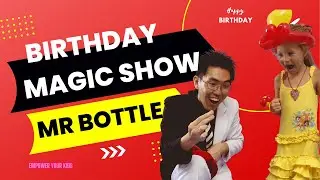 Birthday Magic Show by Mr Bottle, perfect for birthday parties