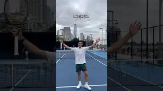 I played at the best tennis courts in NYC 🎾🇺🇸 #tennis #tennispassion