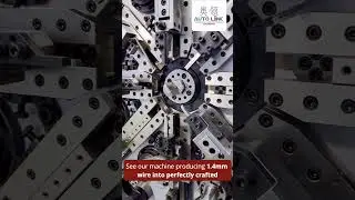 Next-Gen CNC Spring Making Machine in Action | High-Speed Precision Manufacturing