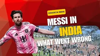 Messi's India Arrival Turns into Fan Mayhem
