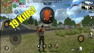 ScarFall Battle Royale Survival Mode Gameplay - 19 Kills Headshots