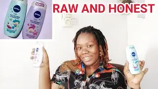 Reviewing A FOREIGN BRAND @NIVEANigeriaN  kids 2in1 shower and shampoo