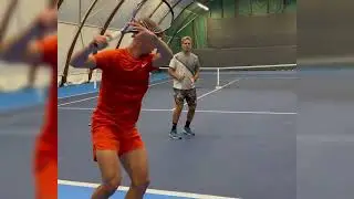 Dino Prizmic's intense strikes and drills (19 years old | ATP No 351)