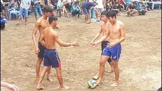Bóng chuyền độ 4-4 sân Cầu Tre | Team Học Vĩnh Long,Tài Súng,...vs Team Bình Minh,Chắc,...