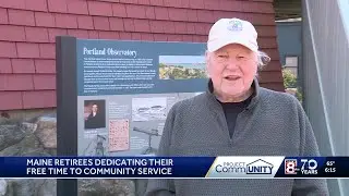 Piper Shores volunteer fair; Maine retirees committed to community service