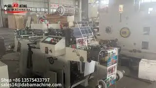 Flatbed die cutting machine economic label die cutter add slitting function