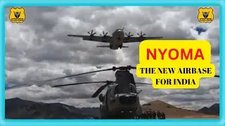 NEW AIRBASE IN EASTERN LADAKH || NYOMA ADVANCE LANDING GROUND