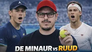 De Minaur vs Ruud| Tennis Video Game Simulation | Full Commentary