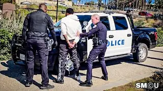 𝗢𝗖𝗘𝗔𝗡𝗙𝗥𝗢𝗡𝗧 𝗔𝗥𝗥𝗘𝗦𝗧𝗦: Police Officers Arrest Two After Open Container Violation Uncovers Warrants