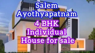Salem / Ayothyapatnam near / 4 BHK individual house for sale / #vhomesandproperties
