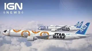Japanese Airlines Debut New Star Wars Airplanes - IGN News