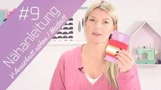 Nähanleitung V-Ausschnitt zum Pullover Maibritt | Ki-ba-doo