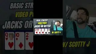 &spades;️ Jacks or Better Video Poker | Playing BASIC STRATEGY with Scotty J 🎰