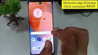Motorola Edge 50 FUSION Clock Style Change SECRET EXPOSED!