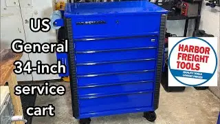 US General 34-inch service cart - review