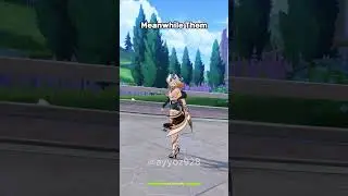 Genshin Impact All Sword Users Only Use Their Sword Except...