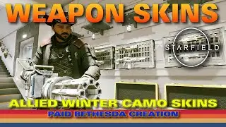 Starfield - Allied Winter Camo Skin Pack - Creation Store Download - 3 Minute Overview