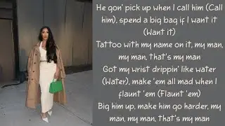 Queen Naija ~ my man... (feat. Mariah the Scientist) ~ Lyrics 