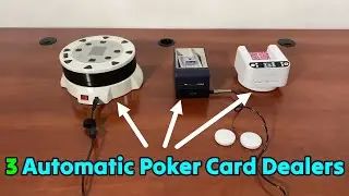 3 Robotic Poker Card Dealers Tested 🟡 Gadgetify