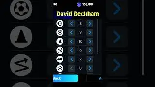 Best training for free's Beckham  @ePesLegacy-hk7gd #efootball #shorts #football