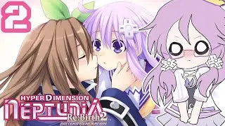 STRENGTH RESTORED WITH A KISS?!- Hyperdimension Neptunia Re;Birth2 Episode 2