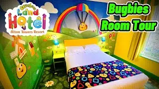 🏨 Экскурсия по Bugbies Room | Отель CBeebies Land | Alton Towers 2025 [4K] 🏨