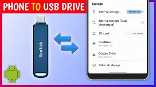 How to Transfer Files from Android Phone to USB Drive (OTG) | Easy Method