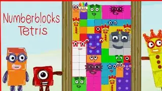 Numberblocks Tetris Animation - Animation fanmade - Numberblocks -part 2