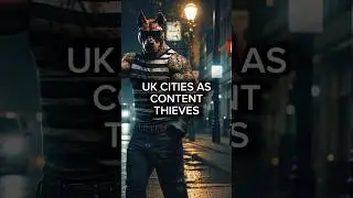 UK Cities As Content Thieves #shorts #ukcities #midjourney
