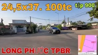 NGAY TRUNG TÂM TPBR CŨ, GẦN 1000MV. GIÁ CHỈ 4TY5 ĐỐI DIỆN SÂN VẬN ĐỘNG PHONG PHÚ 