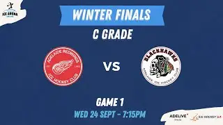 IHSA | Winter C Grade | Grand Final Game 1 | Redwings vs Blackhawks