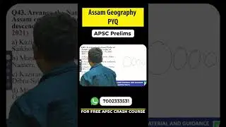 APSC Prelims PYQ | Complete Analysis & Answer Key | ADRE Adda Assam