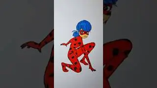 Bringing Ladybug to Life! 🎨✨ Creative Coloring Flow